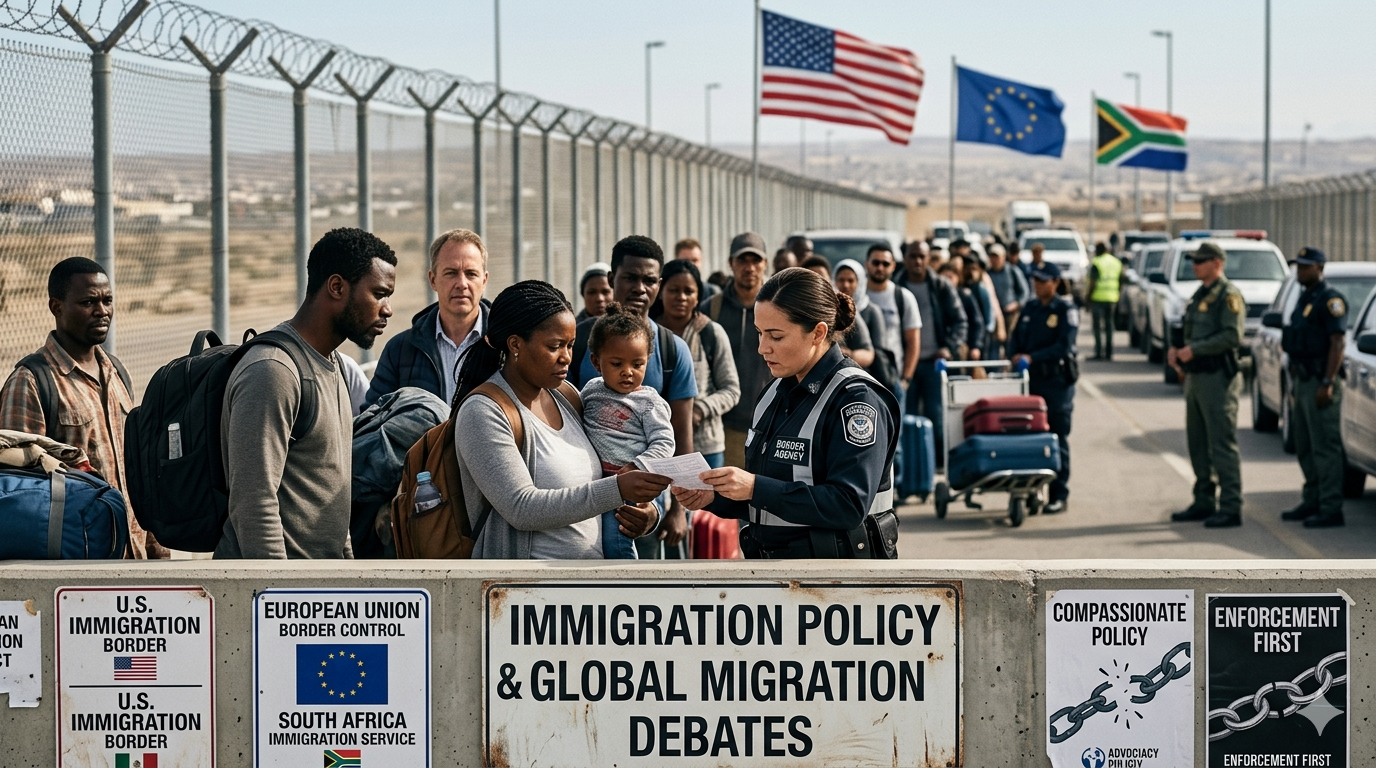 Immigration Enforcement Debates Intensify Across the United States, Europe and South Africa