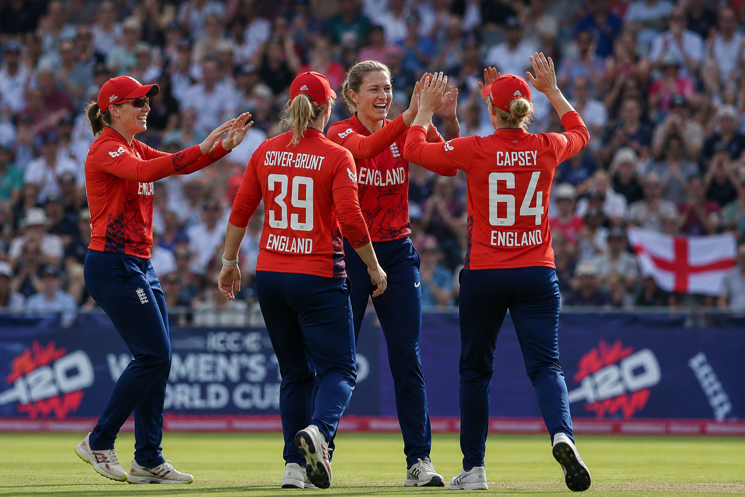England Launch Women's T20 World Cup Campaign in Style With Record-Breaking Victory